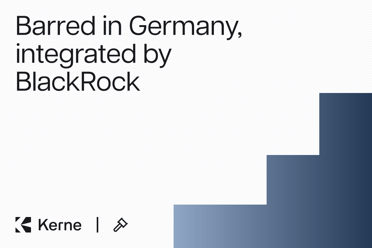 BaFin Barred USDe in Germany. BlackRock Integrated It Into Aladdin. Neither Changed What a Holder Can Verify.